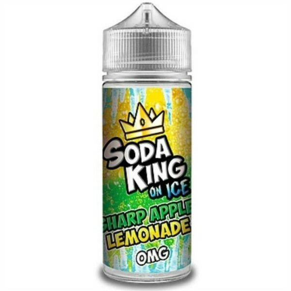 Soda King Sharp Apple Lemonade on ICe
